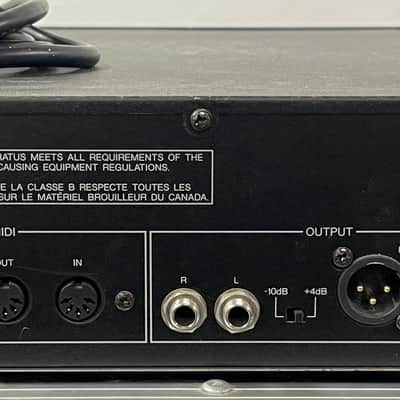 Yamaha Pro R3 Digital Reverberator 1990s - Black image 3