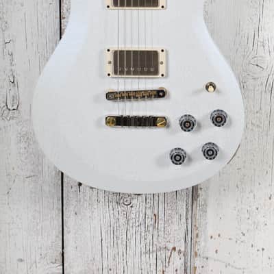 PRS S2 McCarty 594 Thinline Electric Guitar Pearl White Finish with Gig Bag image 1