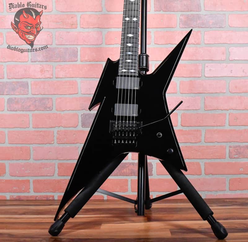 B.C.Rich USA Custom Shop Iron Bird MK2 with Reverse Headstock Black 2020 w/OHSC image 1