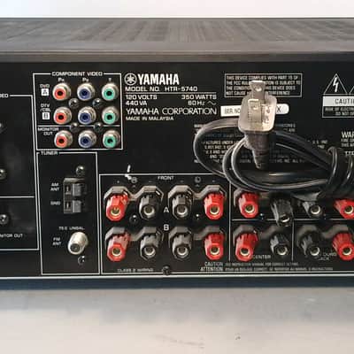 Yamaha HTR-5740 AV Receiver 6.1 Channel Home Theater Surround AM FM image 3