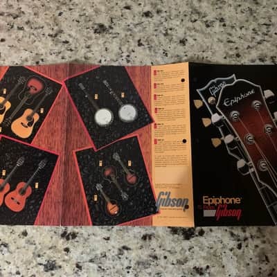 Epiphone Brochure Catalog  1982 Sheraton Casino image 6