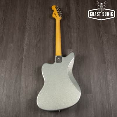 Mint Nash Guitars JM-63 Silver Sparkle w/SKB hardcase image 3