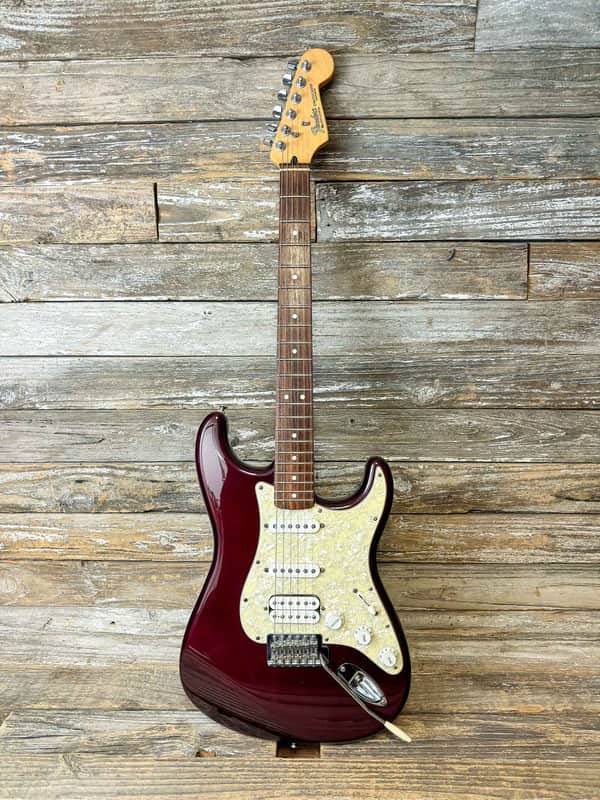 2008 Fender Standard Stratocaster MIM HSS - Midnight Wine image 1