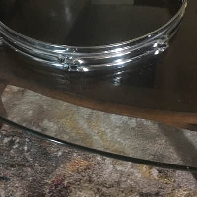 Noble&Cooley 15" flanged hoops 2001 Chrome image 3