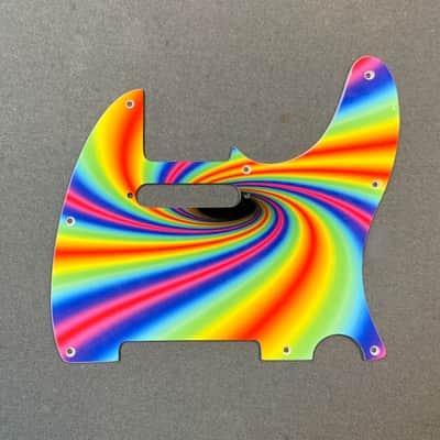 Rainbow Tele Pickguard image 1
