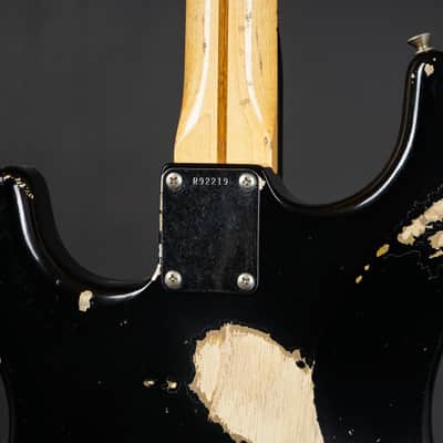 Fender Masterbuilt Private Collection Dennis Galuszka HAR Stratocaster 2017 - Black image 16