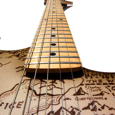 Game of Thrones Map - Kramer Guitar - Custom Restoration image 2