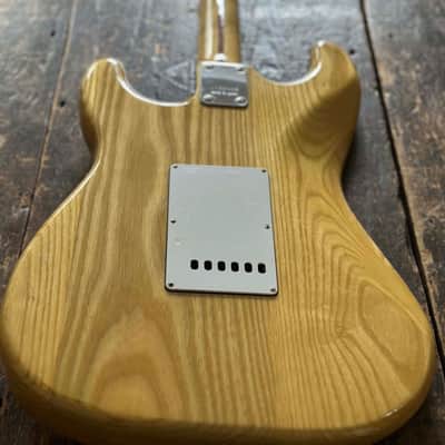 Greco Vintage Super Sounds Stratocaster FujiGen Built 1975 Natural Ash image 3