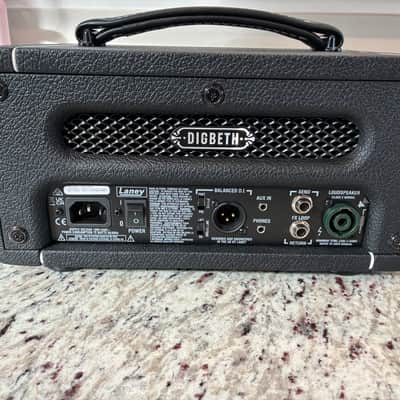Laney DB200H Digbeth 200-Watt Hybrid Bass Amp Head 2021 - Present - Black image 3