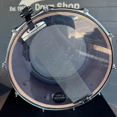 Tama S.L.P Sound Lab Project 6.5x14" Snare Drum in Matte Black Walnut (Rm4) image 5