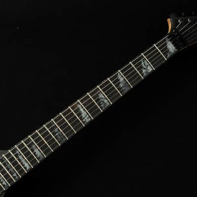 ESP EDWARDS E-ALEXI BLACKY w/ESP GB-30V -Metallic Black Satin with Gloss Black Pinstripe- 2025 #ED9040253 [Made in Japan][Children of Bodom Alexi Laiho] image 4