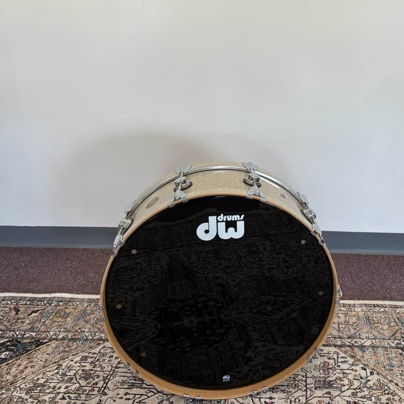 DW 24x7" Bass Drum - Broken Glass image 1