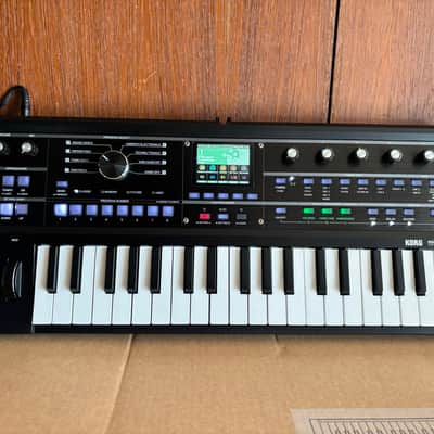 Korg MicroKORG 2 MBK 37-Key Synthesizer/Vocoder limited edition Metallic Black w/ box image 2