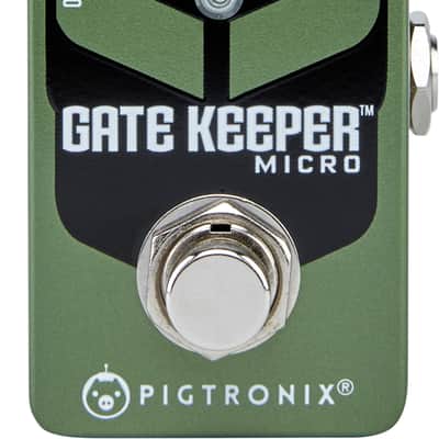Pigtronix Gate Keeper Micro Noise Gate, Open the Gate Of Slam it Closed you are The Ruler ! image 1