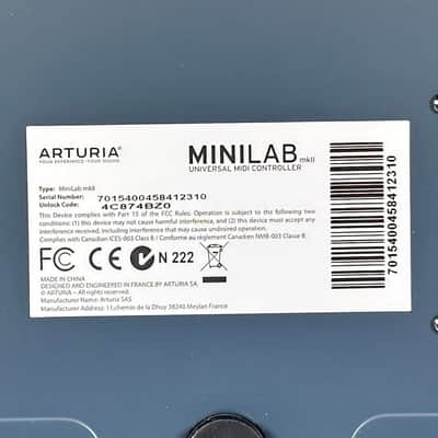 Arturia Minilab MkII 25-Key MIDI Keyboard Controller image 15