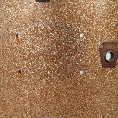 Ludwig No. 948 Classic 14x14" Floor Tom with Keystone Badge 1960 - 1968 - champagne sparkle image 12