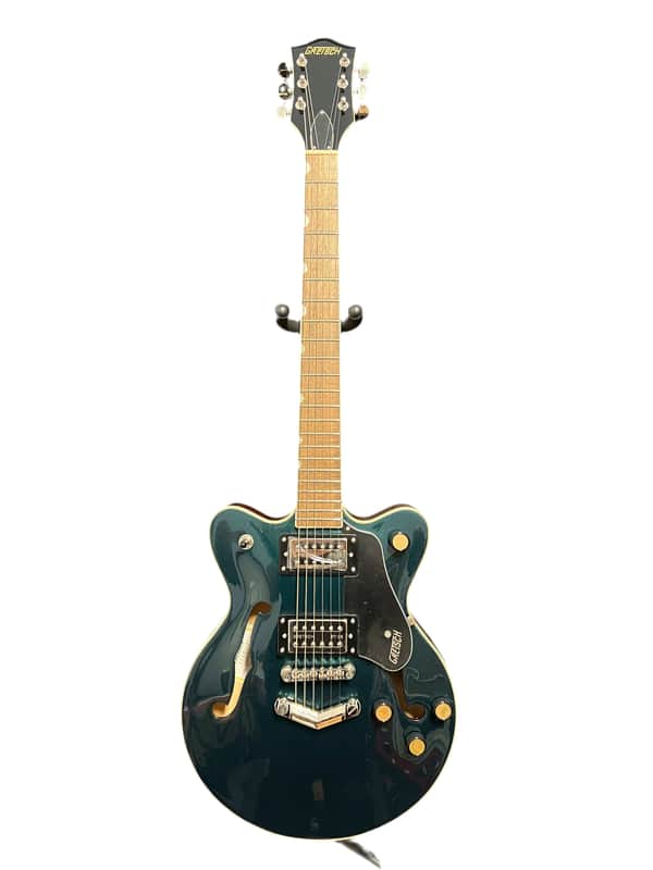 Gretsch G2655 Streamliner Center Block Jr. Double-Cut with V-Stoptail, BT-3S Pickups 2023 - Present - Midnight Sapphire image 1