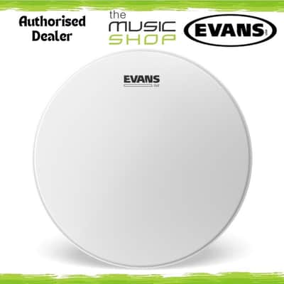 Evans 8" G2 White Coated Drum Head, 8 Inch Tom Batter Drumhead - B08G2 image 1