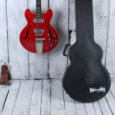 Gibson 1965 ES-330TDC Hollowbody Electric Guitar Cherry Finish w Hardshell Case image 2