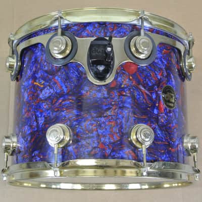 💥 DW USA 14" RACK TOM in BLUE NEBULA for YOUR DRUM SET or PROJECT! 💥 RM133 image 3