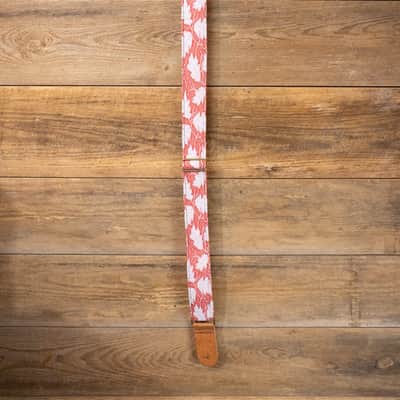 Mother Mary "The Red Leaf" Guitar Strap image 2