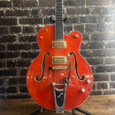 Gretsch G6120SSU Brian Setzer - Orange (USED) image 2
