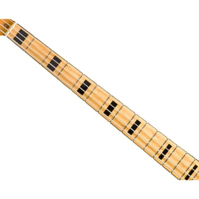 Used Squier Classic Vibe '70s Jazz Bass - Black w/ Maple FB image 3