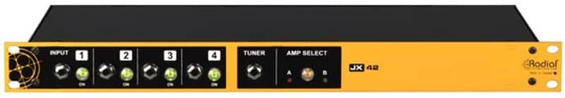 Radial JX42 V2 Four Instrument Dual Amplifier Switching System image 1