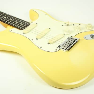 RARE 1988 Vintage Fender Stratocaster Plus Graffiti Yellow E4 Series ~All Original~ 1980s USA image 6
