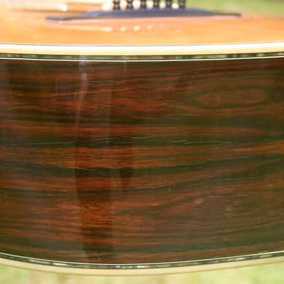 1976 Yairi YW800 Brazilian Rosewood Jacaranda Japan Vintage - Natural+Vintage Hard Case image 14