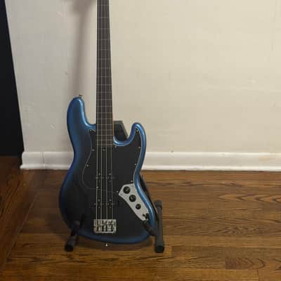 Fender American Professional II Jazz Bass Fretless 2020 - Present Dark Night image 1