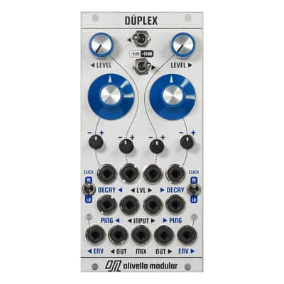Olivella Modular Duplex Eurorack Dual Low Pass Gate Module image 1