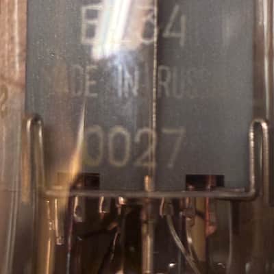 Tightly Matched Pair of Svetlana SED Winged C Pair EL34 tubes image 10