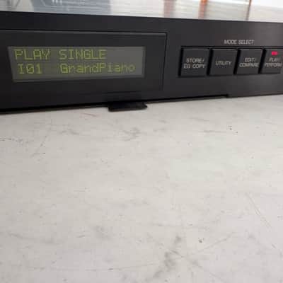 Yamaha TX81Z Rackmount FM Tone Generator 1987 - 1988 - Black image 3
