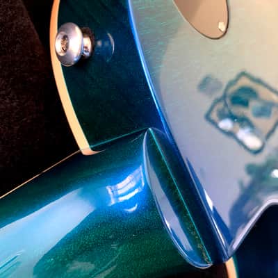 WOW! Rare Book Matched 2015 Gibson Les Paul Standard Premium Quilt Ocean Water Candy AAA Hand Selected Abalone Inlays VIDEO! image 19