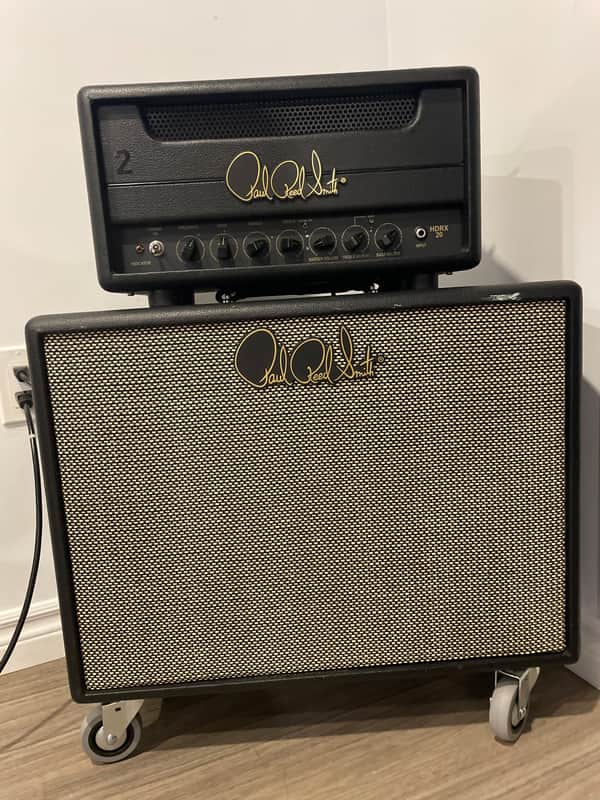 PRS PRS HDRX 20 20-Watt Guitar Amp Head and 1-12 Cabinet! 2024 - Black image 1