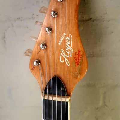 ♫ C1961 HOYER Type 35, nice carved body Bild 9