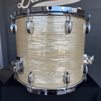 Gretsch Brooklyn Series 12x14 Floor Tom in Creme Oyster Nitron (Rm4) image 5