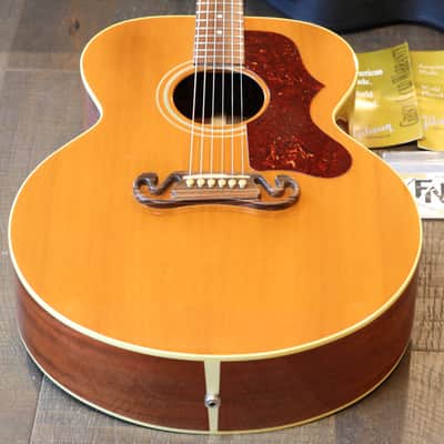 2006 Gibson SJ-100 Natural Acoustic/ Electric Jumbo Guitar + OHSC image 2