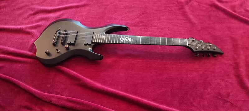 ESP Forest F-STD Sanskrit 7 2008 - Satin Black image 1