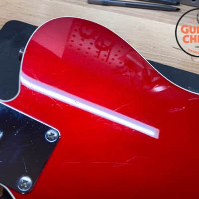 2007 Fender Japan TL62B ’62 Reissue Telecaster Custom Bigsby – Candy Apple Red image 25