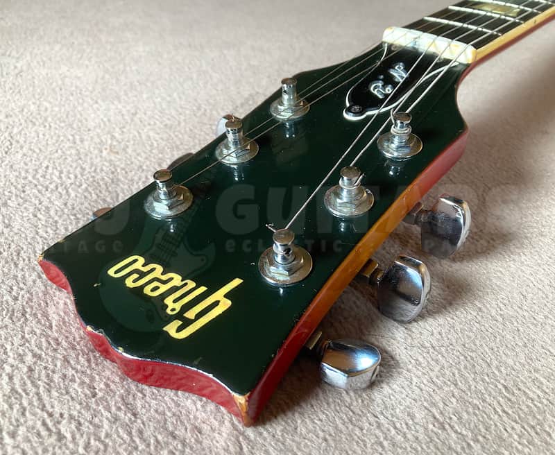 GRECO EG-420 R - LES PAUL 1972 - MIJ ALL-ORIGINAL - RED SUNBURST