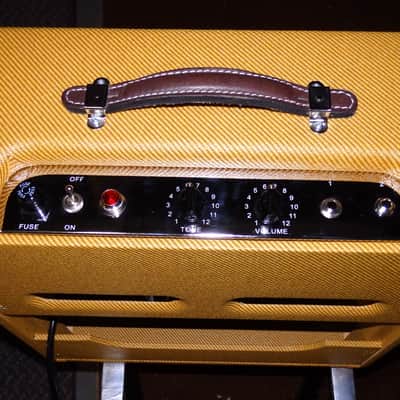 5F10 Tweed Harvard Clone 1x10" 10-12 Watts All Tube Amp Reproduction image 6