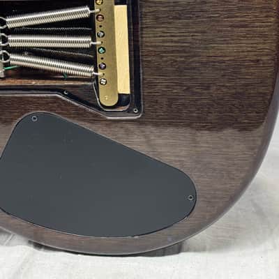 Michael Rowan Custom Guitars Journeyman Twin P90s Guitar - Trans Turquoise image 13