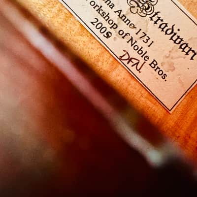 2009 Noble Bros. Workshop Viola – Antonio Stradivari Cremona 1731 Model w/ Case, Bow, Shoulder Rest & Pickup image 8
