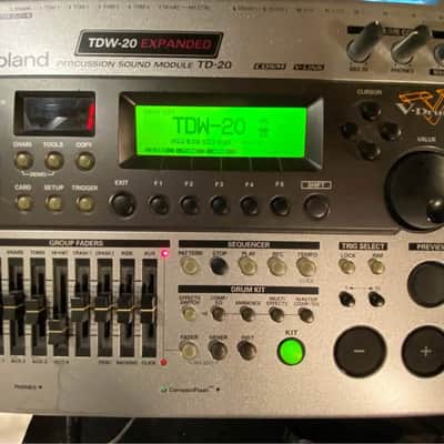 Roland V Drums Electronic Drum Set TD-20 TDW-20 Expanded Complete V-Drums Kit image 4