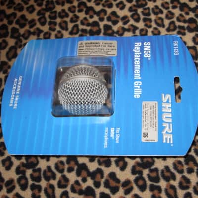 new in package genuine Shure RK143G SM58 Replacement Grille image 17