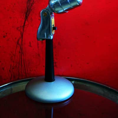 Vintage 1940's Astatic E6G microphone desk stand for T3 JT30 K2 etc... Atlas Shure Turner # 1 image 4