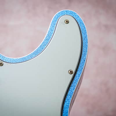 FENDER USA Custom Shop 60's Flamethrower Telecaster Custom Jrny Relic "Lake Placid Blue Sparkle" (2026) image 9