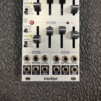 Intellijel Dual ADSR — Excellent, Silver Panel, 14HP, Original Box image 1